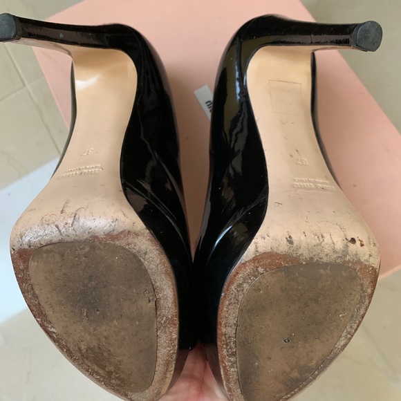 Miu Miu Black Patent - Picture 2 of 7